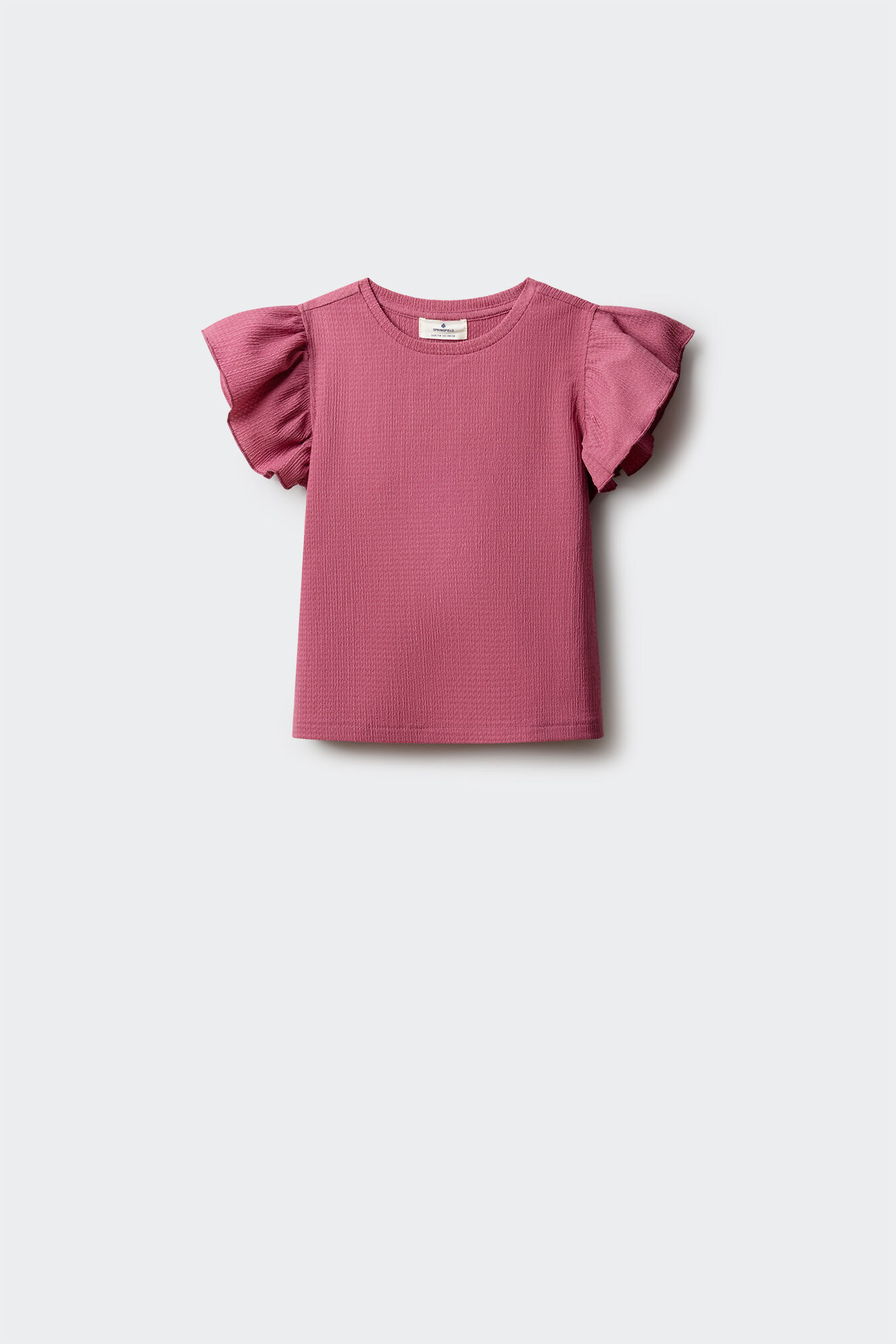 Springfield Kids Majica kratkih rukava sa karnerima za devojčice