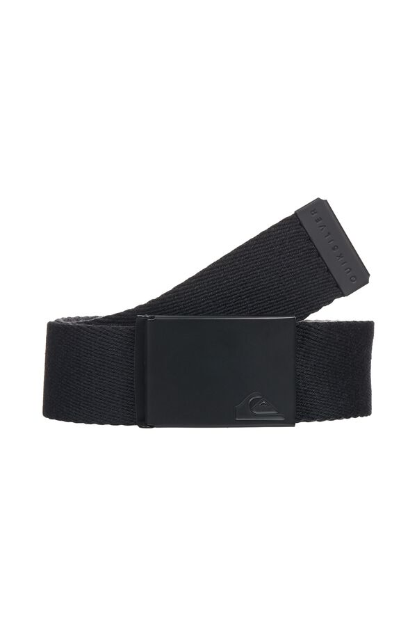Quiksilver Cintur&oacute;n hebilla met&aacute;lica gris