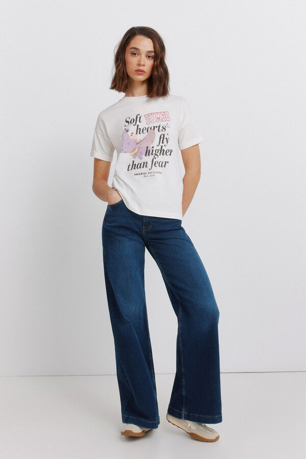 Springfield Majica sa kratkim rukavima DISNEY Bež