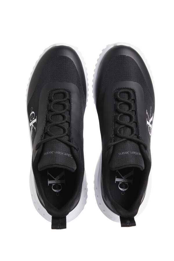 CK Jeans Zapatilla runner Calvin Klein Jeans mujer negro