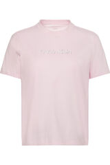 CK Jeans T-Shirt mit normaler Passform rosa