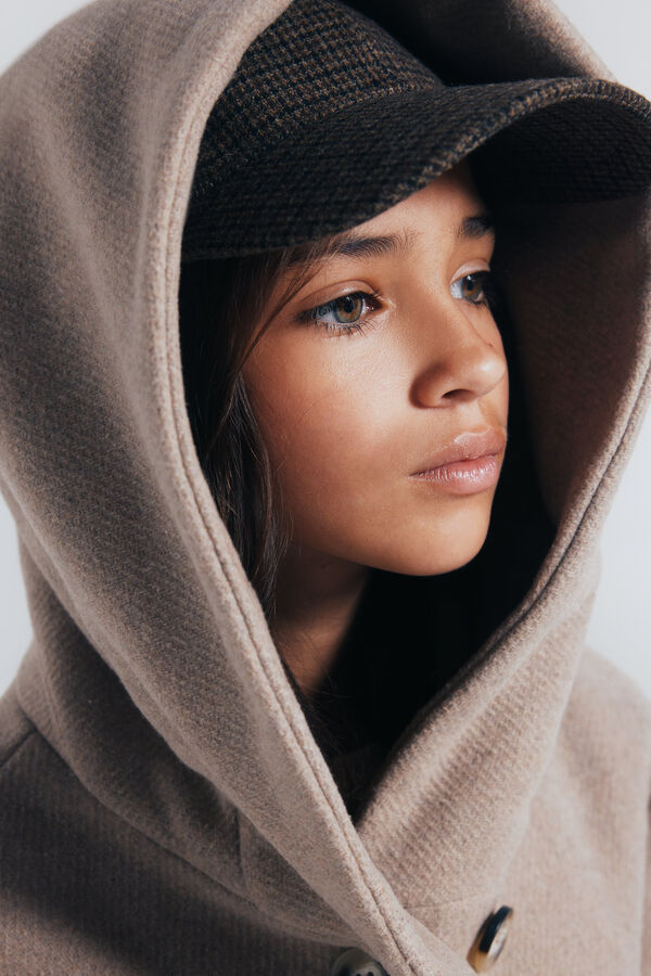 Springfield Kids Kaput od sukna na preklop za devojčice Boja Kože