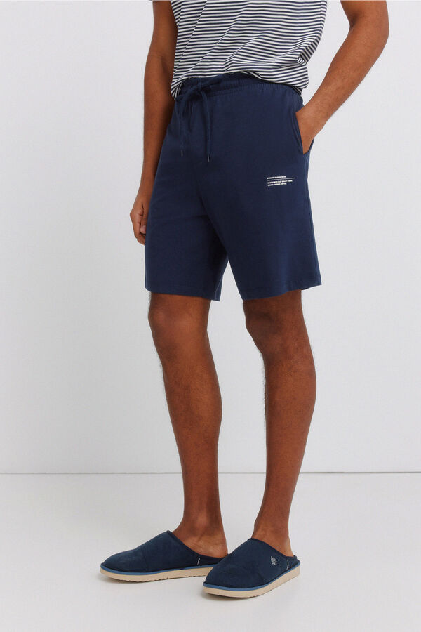 Springfield Garfield kratka pidžama Plava