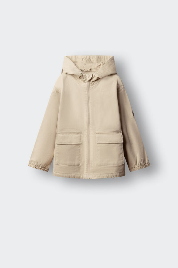 Springfield Kids Lagana parka za devojčice Bež