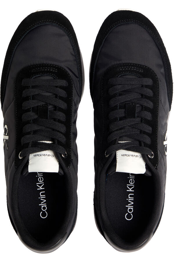 CK Jeans Zapatilla runner Calvin Klein negro