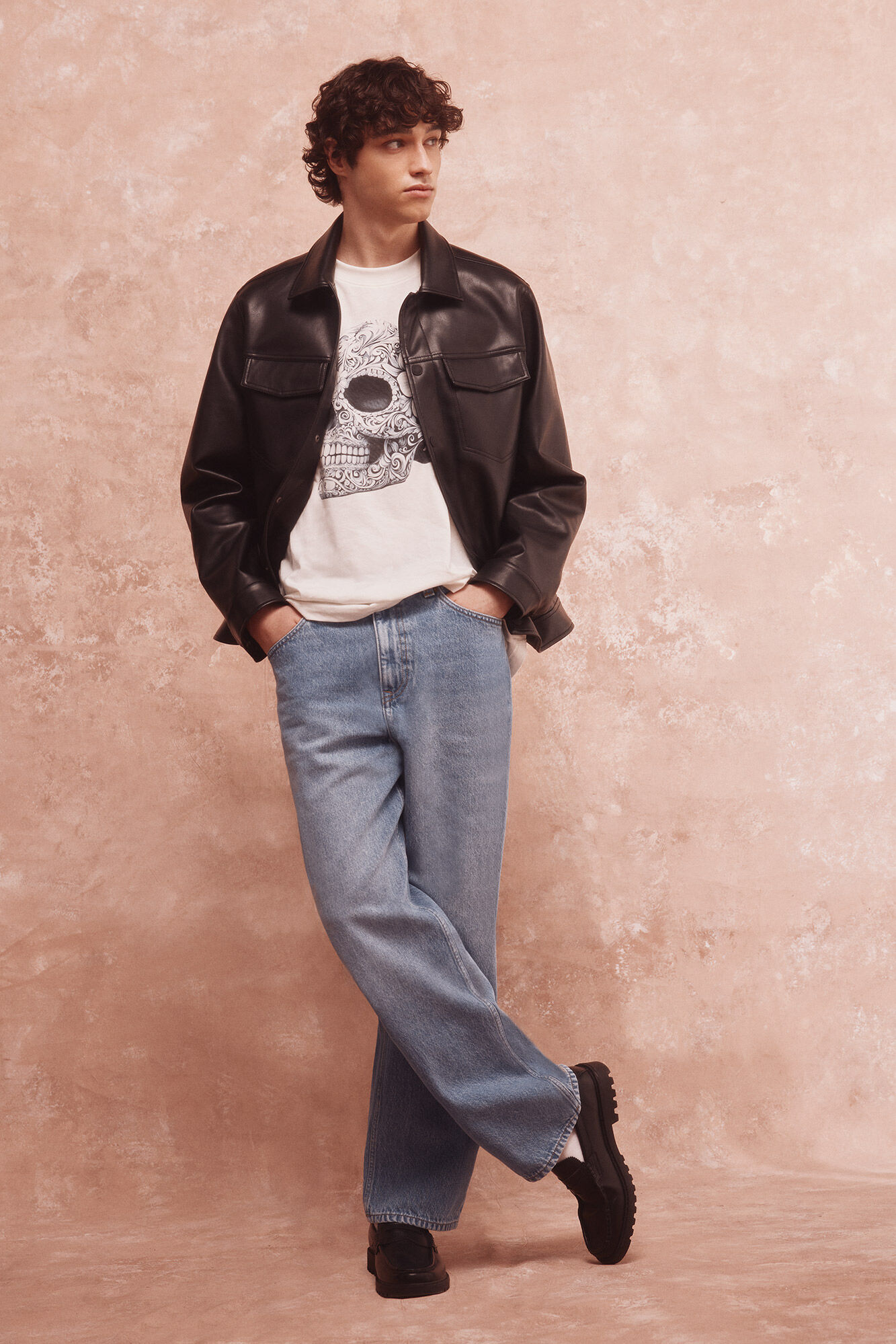 Springfield Camiseta calavera