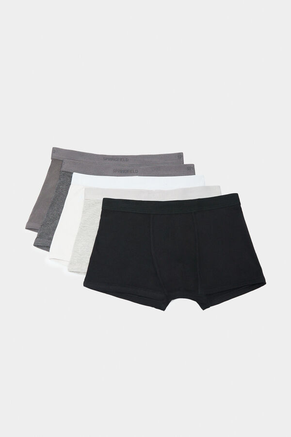 Springfield 5-pack boxers black