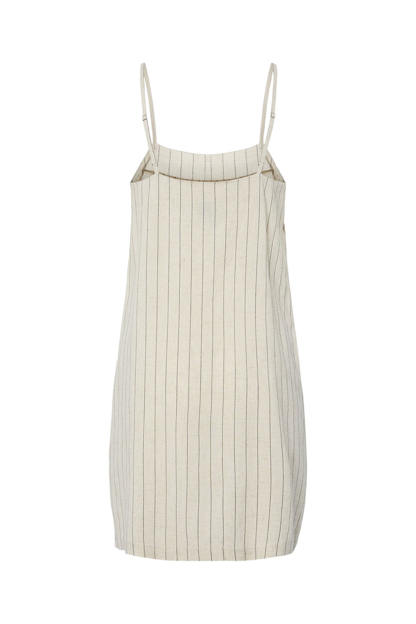 Pieces Vestido corto de lino con tirantes