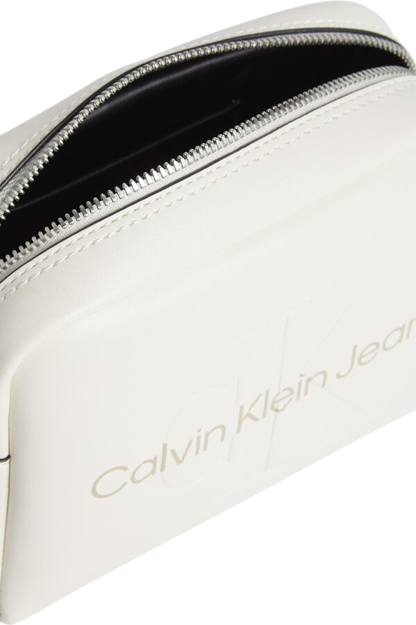 CK Jeans Umh&auml;ngetasche Sculpted Calvin Klein Jeans Damen  Wei&szlig;