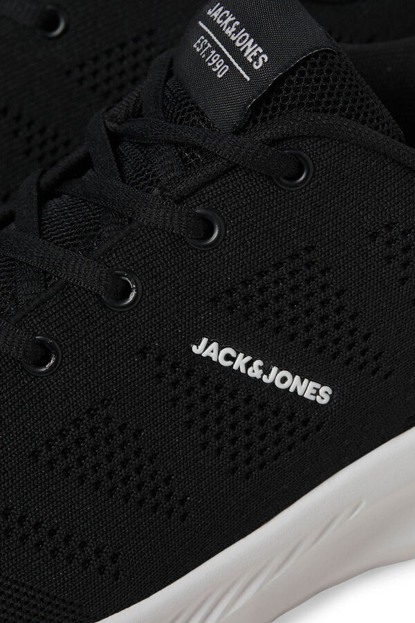 Jack & Jones Smooth mesh sneakers black