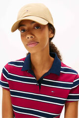 Tommy Jeans Gorra Tommy Jeans con logotipo frontal beige