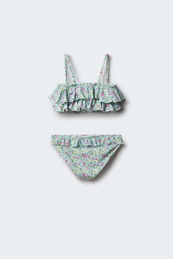 Springfield Kids Bikini sa cvetnim dezenom za devojčice Zelena