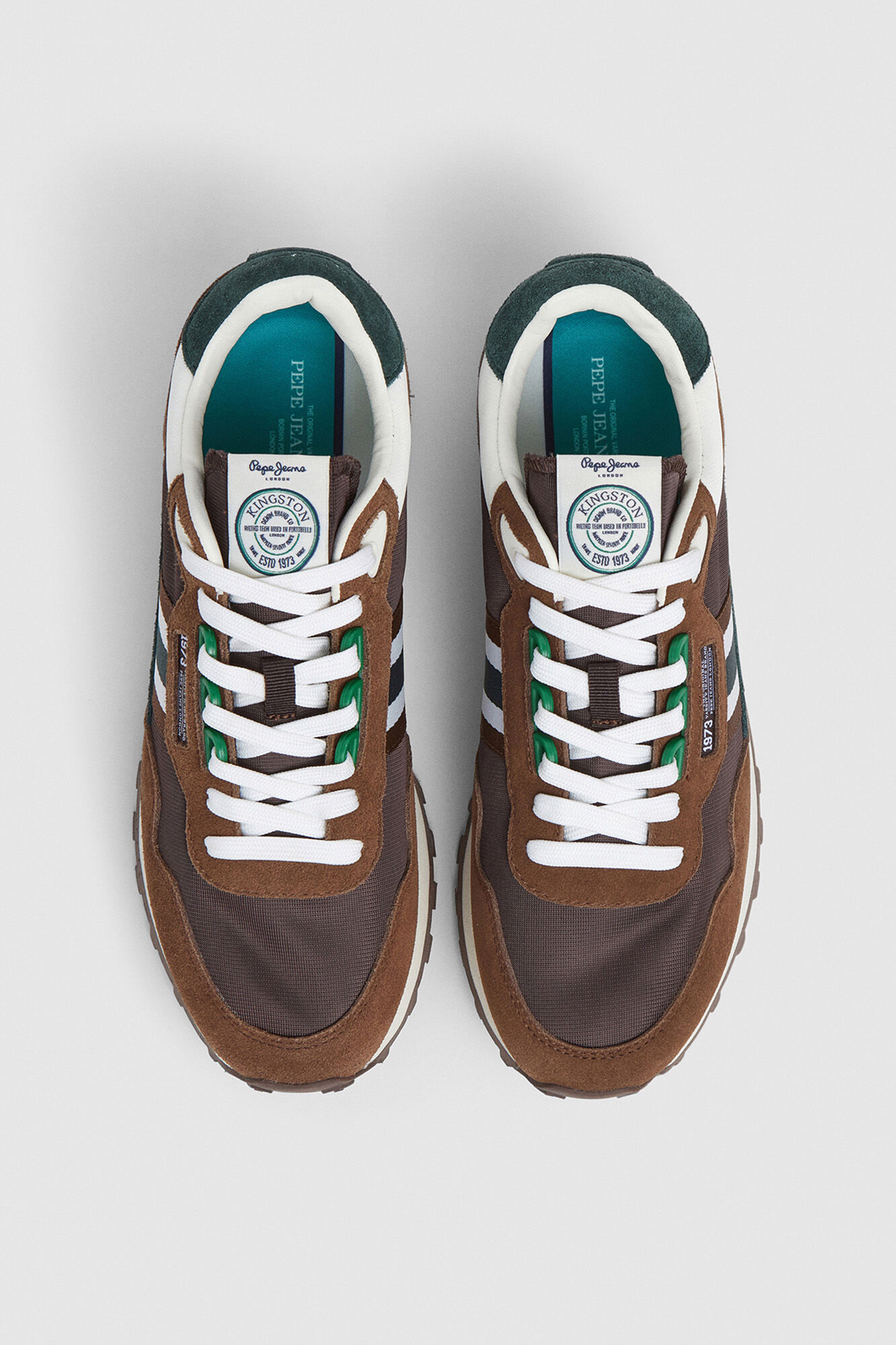 Pepe Jeans Zapatillas Running Con Detalles En Ante