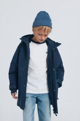 Springfield Kids Navy blue parka for boys Plava