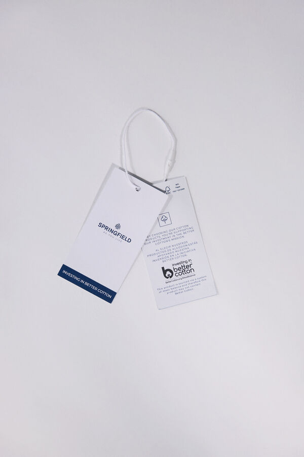 Springfield Sudadera &aacute;rbol capucha azul