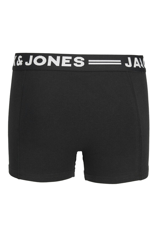 Jack & Jones Junior Pack 3 boxer negro