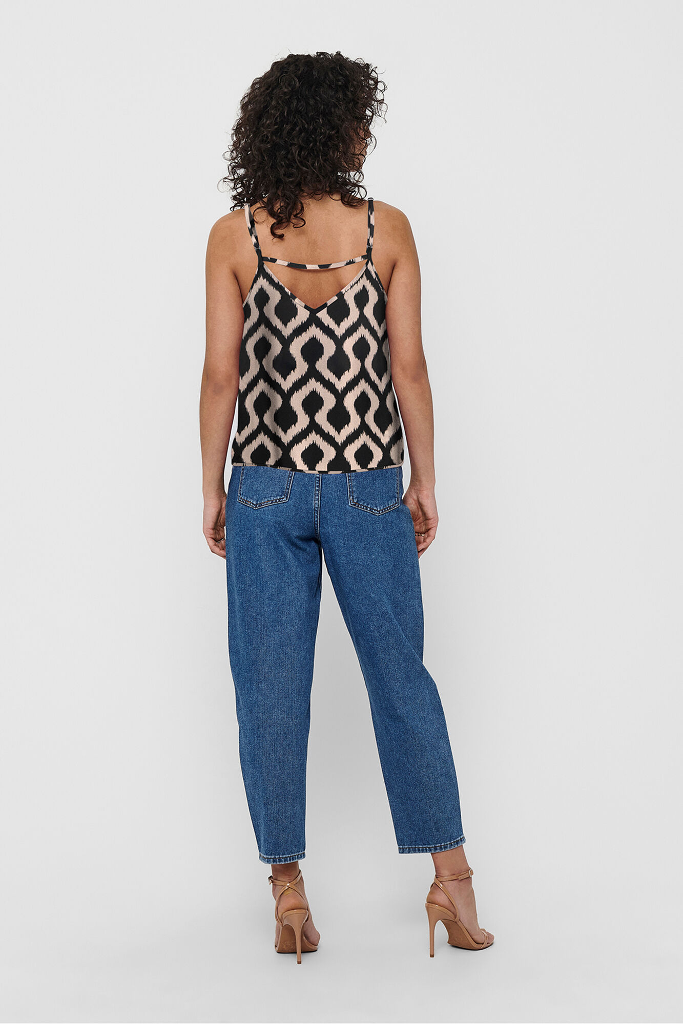 Only Top liso de al&ccedil;as