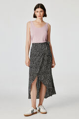 Springfield Sarong/wrap midi skirt crna