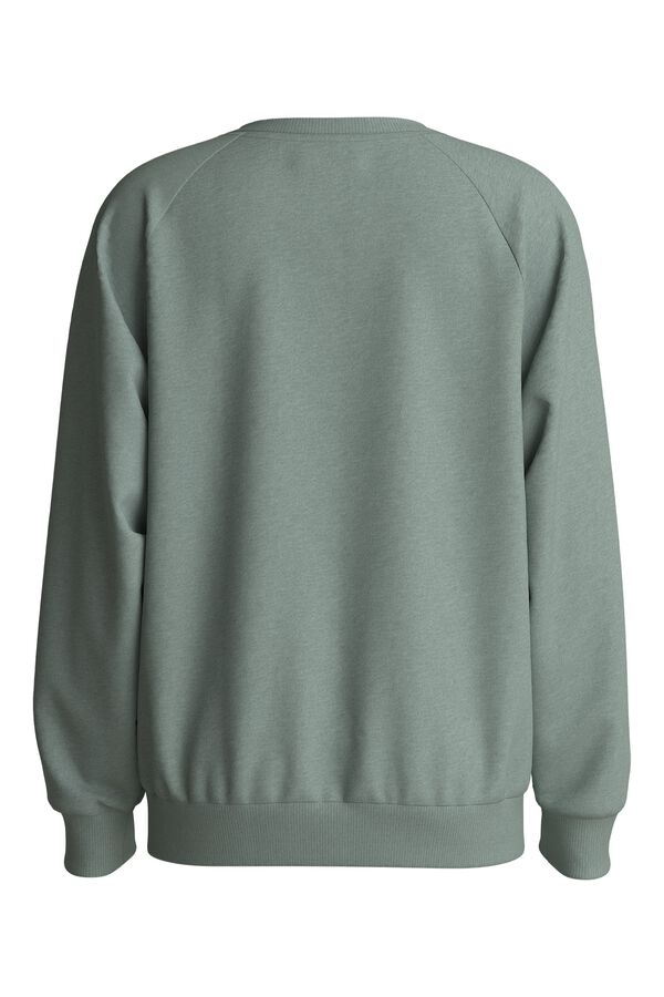 Name It Sudadera de cuello redondo verde