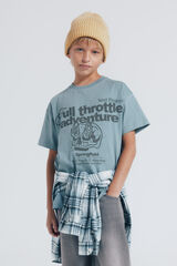 Springfield Kids Skull T-shirt for boys Plava