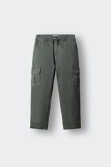 Springfield Kids Dečije jogger cargo pantalone Zelena