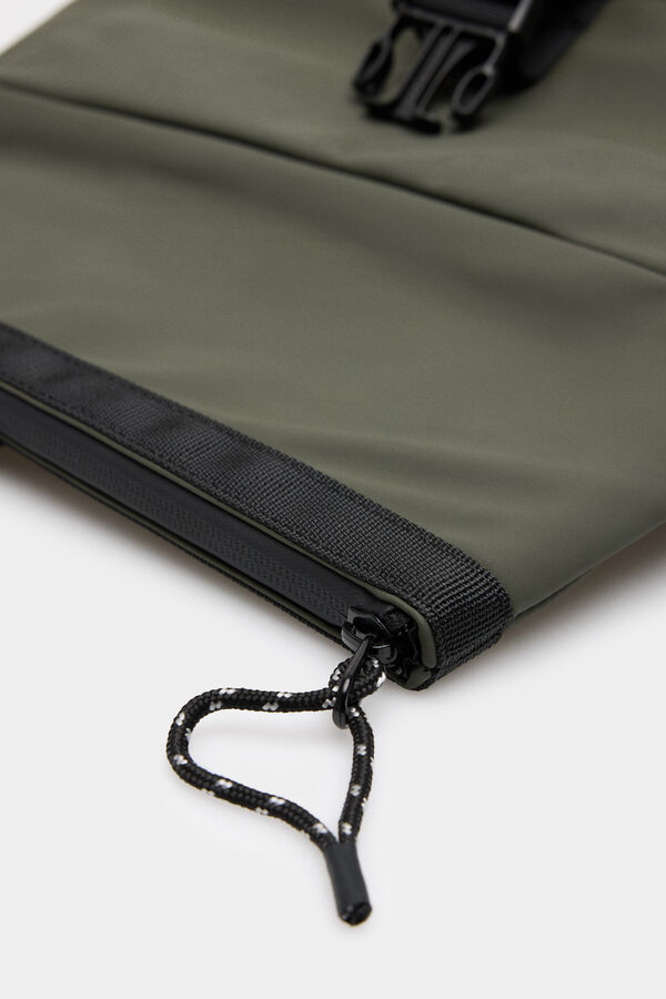 Springfield Mochila emborrachada verde verde