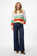 Pieces Jersey punto colores amarillo