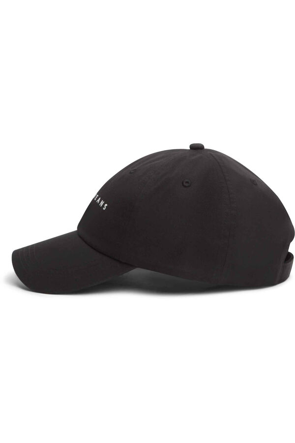 Tommy Jeans Gorra Tommy Jeans con logotipo frontal negro