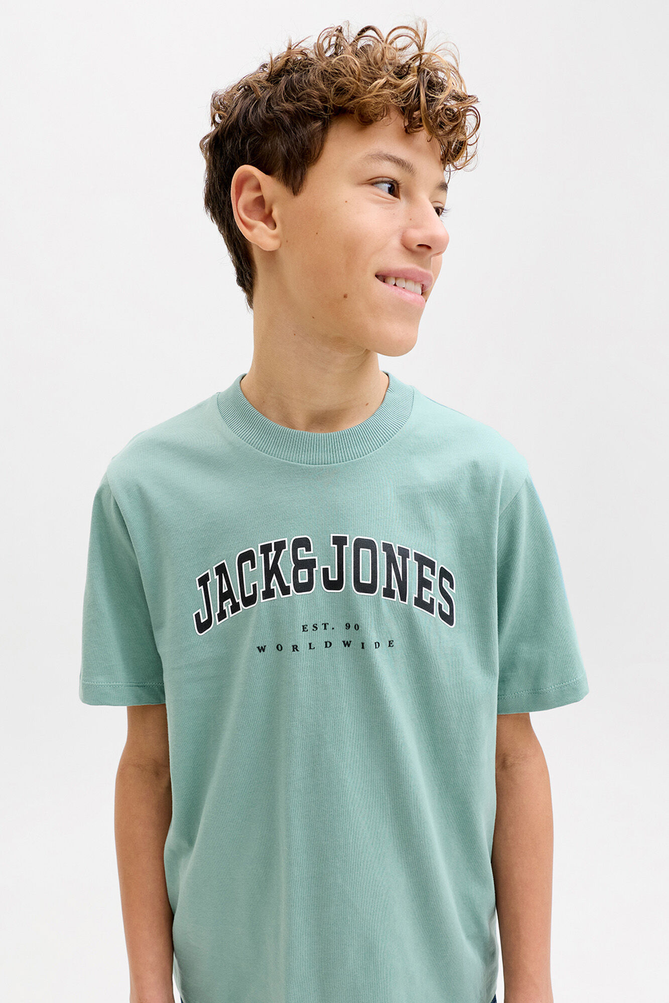 Jack & Jones Junior T-shirt relaxada logo