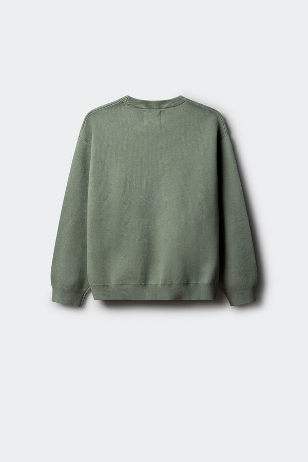 Springfield Kids Dečji džemper „Nered“ Zelena