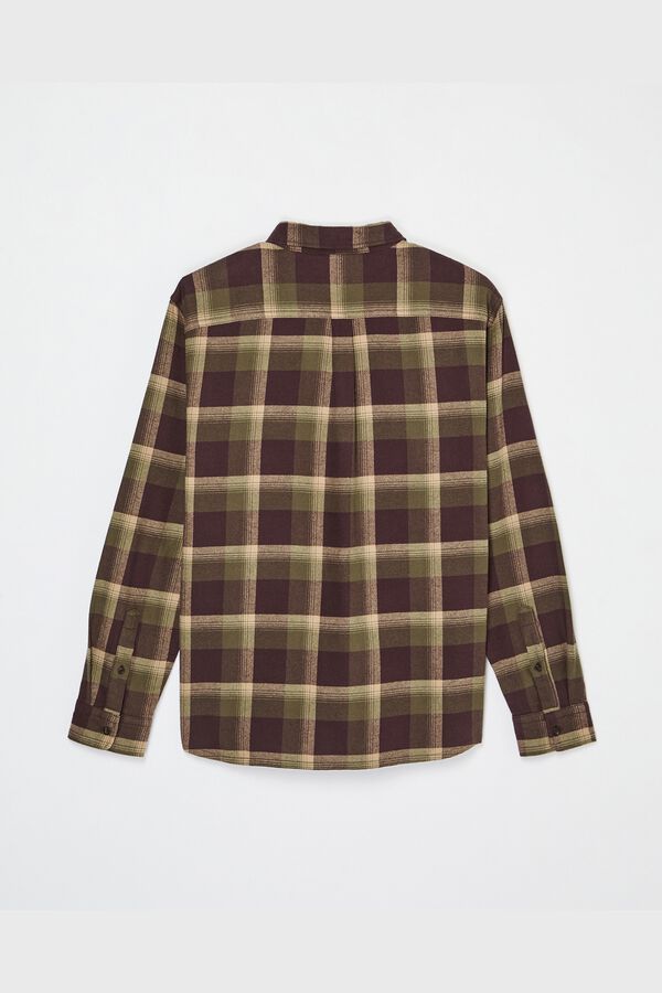 Quiksilver Camisa de manga comprida cru