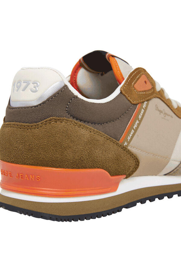 Pepe Jeans Zapatillas Running Con Detalles En Ante beige