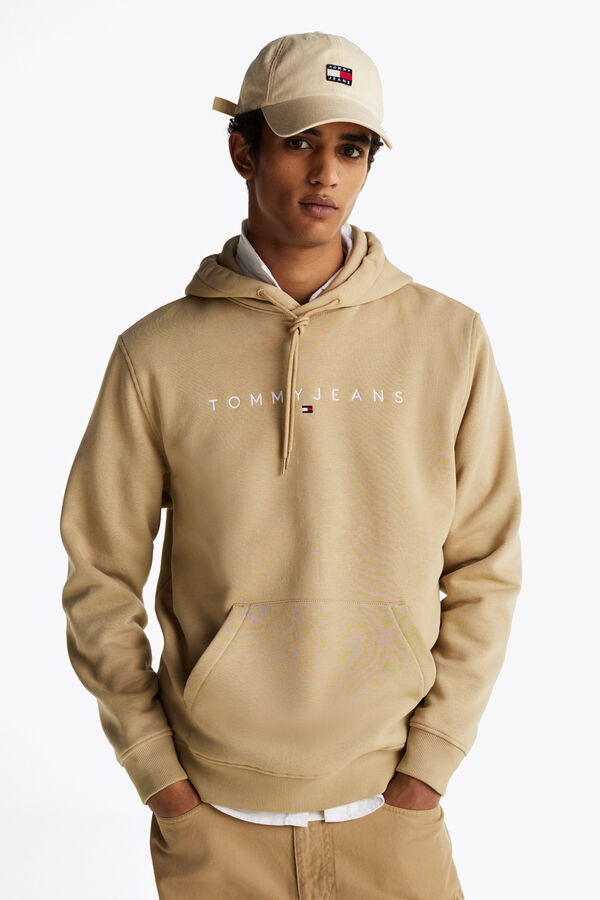 Tommy Jeans Sudadera con capucha de hombre Tommy Jeans beige
