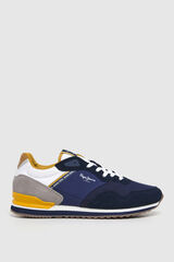 Pepe Jeans Laufschuhe mit Wildlederdetails Blau