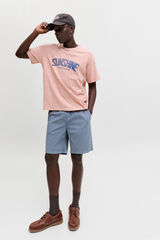 Jack & Jones Bermuda em relevo relaxed azul