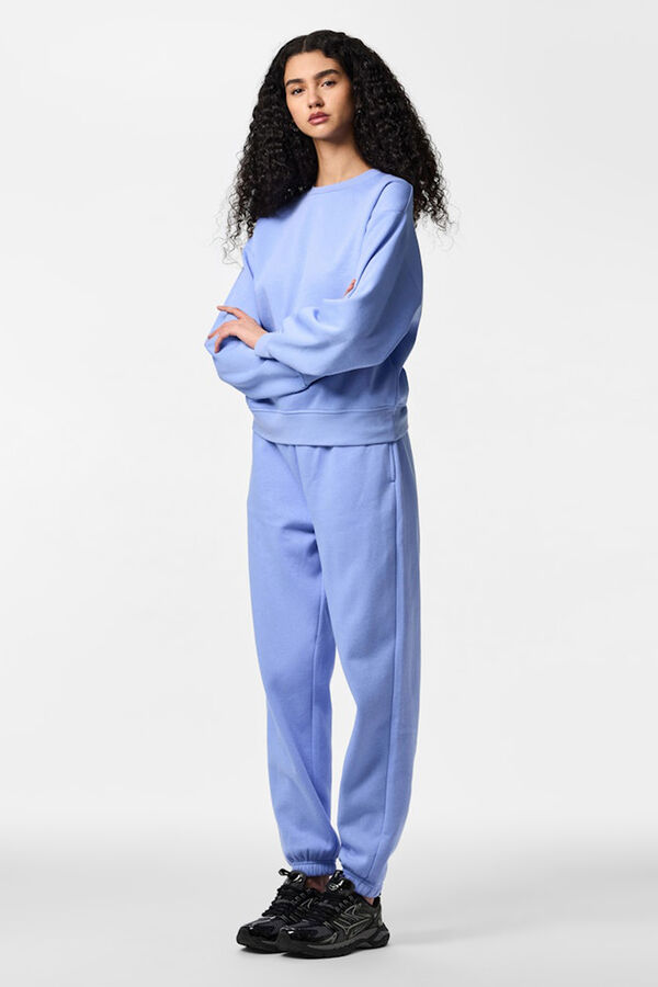 Pieces Pantal&oacute;n jogger pu&ntilde;o azul