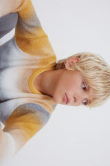 Springfield Kids Narandžasti pruge džemper za dečake Žuta