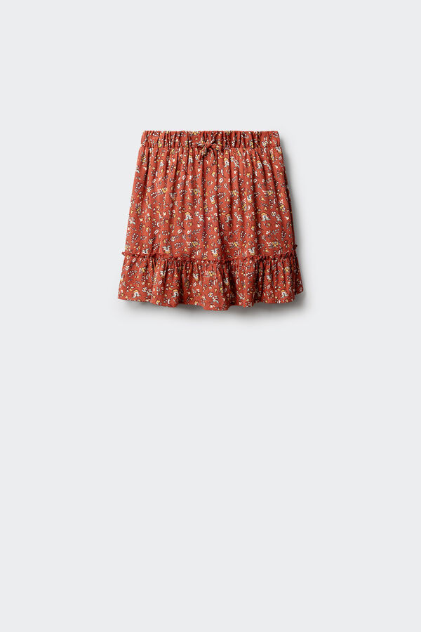 Springfield Kids Falda El Hierro naranja