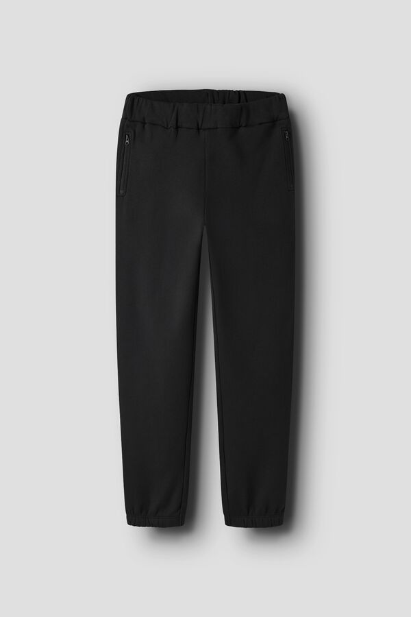 Name it Cal&ccedil;a jogger com cintura ajust&aacute;vel preto