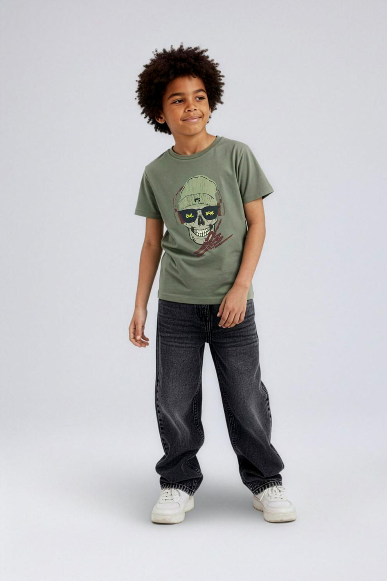 Name It Camiseta de calavera