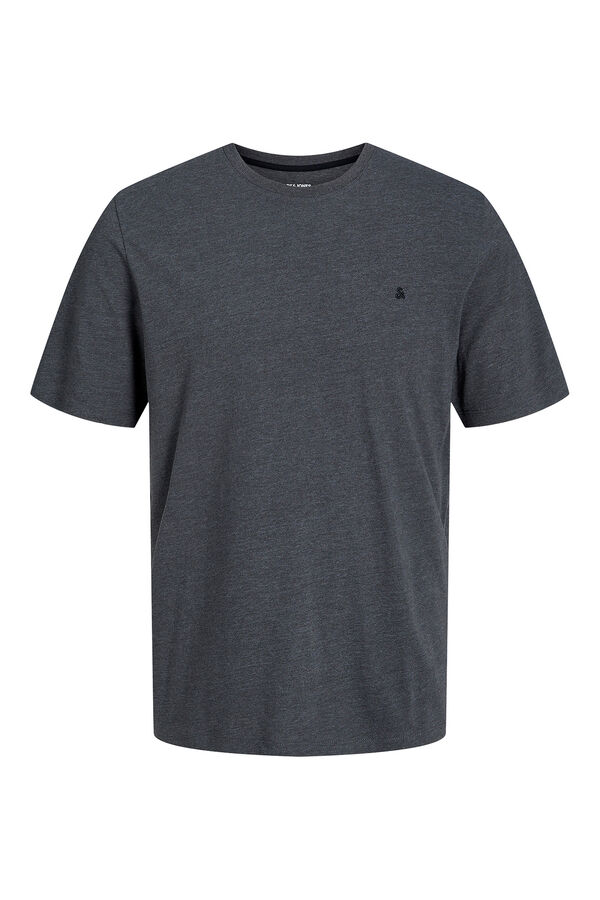 Jack & Jones Camiseta b&aacute;sica regular fit gris