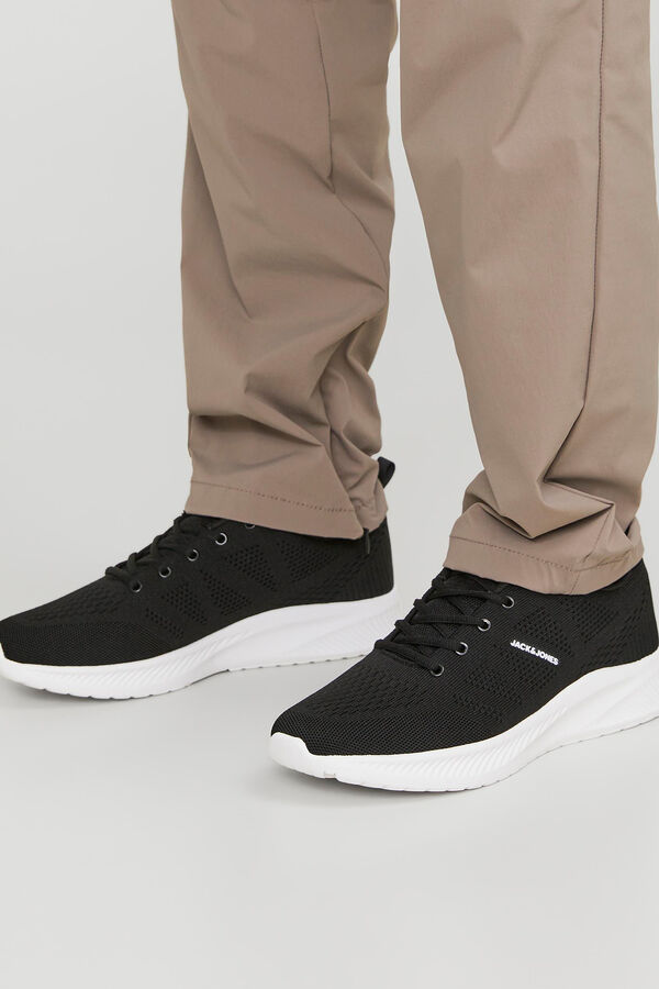 Jack & Jones Smooth mesh sneakers black