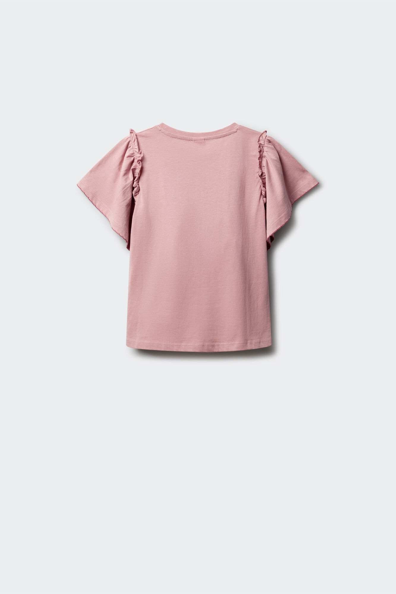 Springfield Kids Osnovna majica kratkih rukava sa karnerima za devojčice