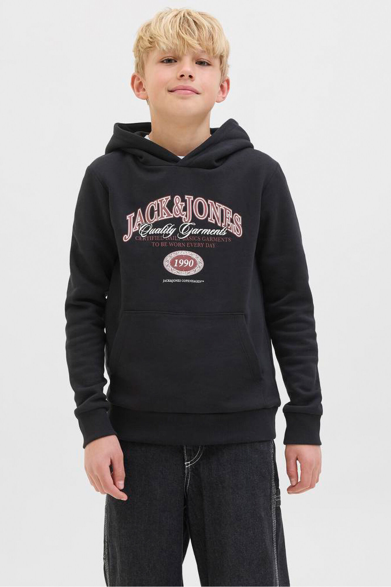 Jack & Jones Junior Sweatshirt logo com capuz
