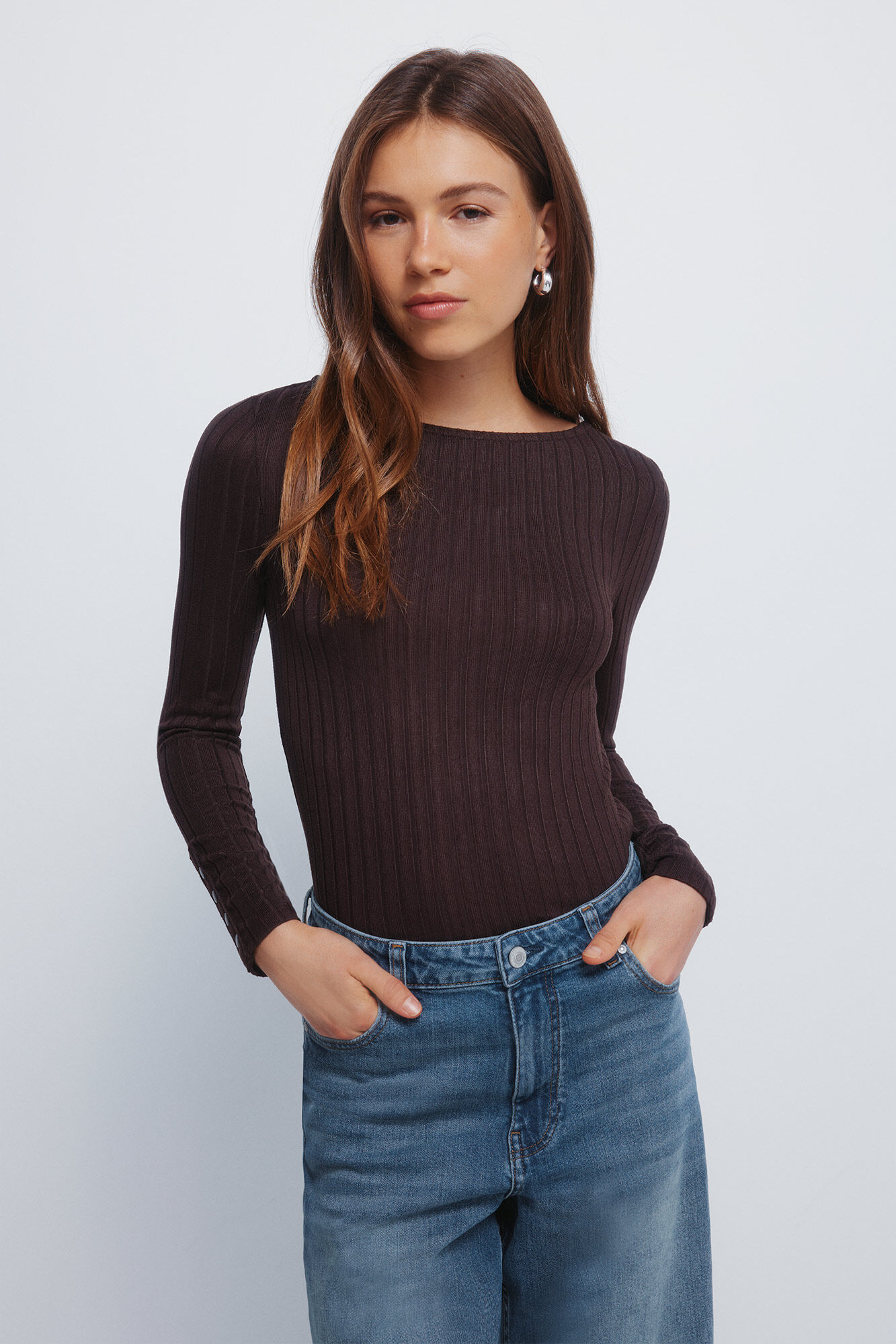 Springfield Camiseta canal&eacute; escote barca