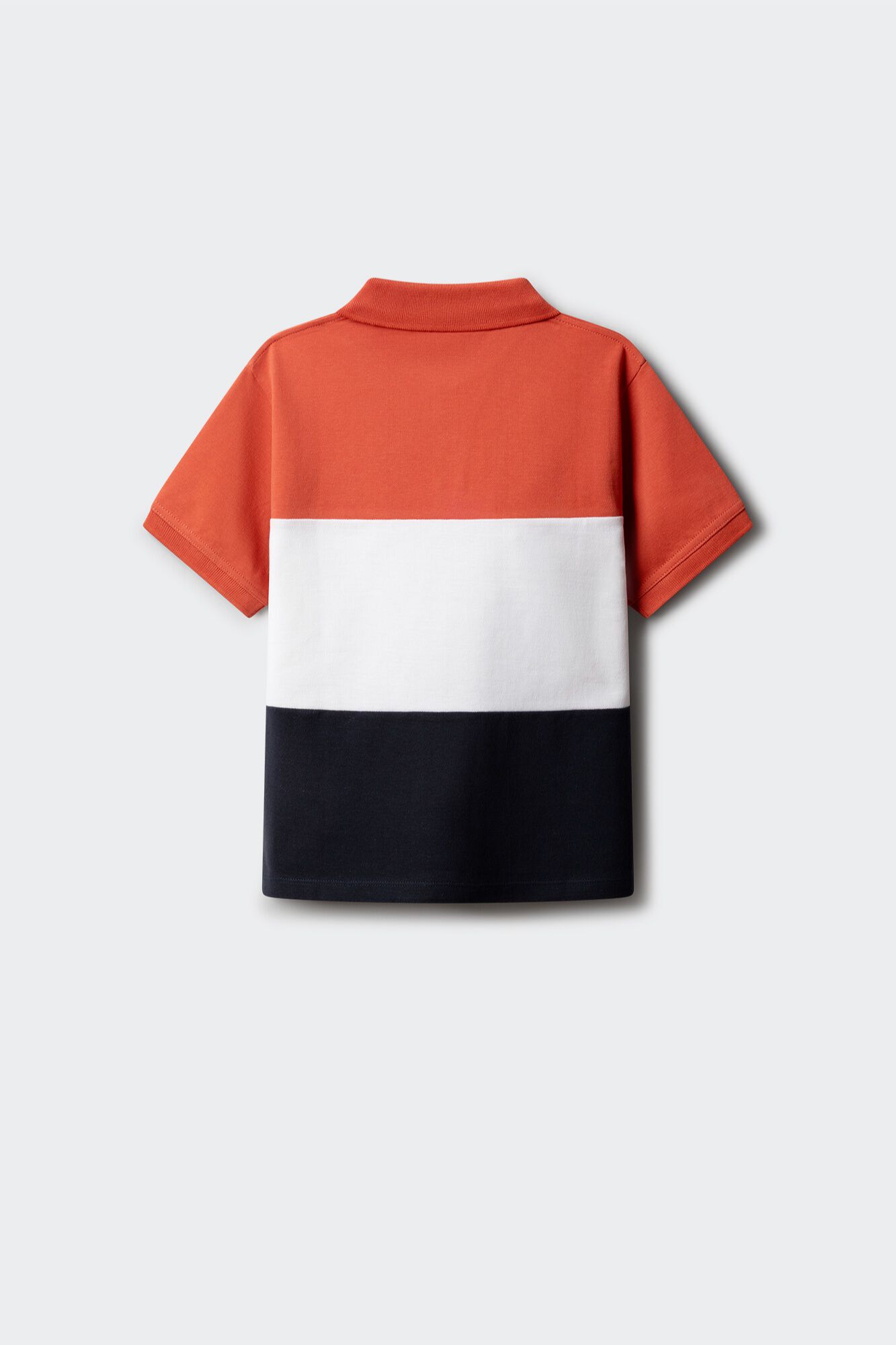 Springfield Kids Polo majica od oksford tkanine sa krojenim i &scaron;ivenim detaljima za dečake