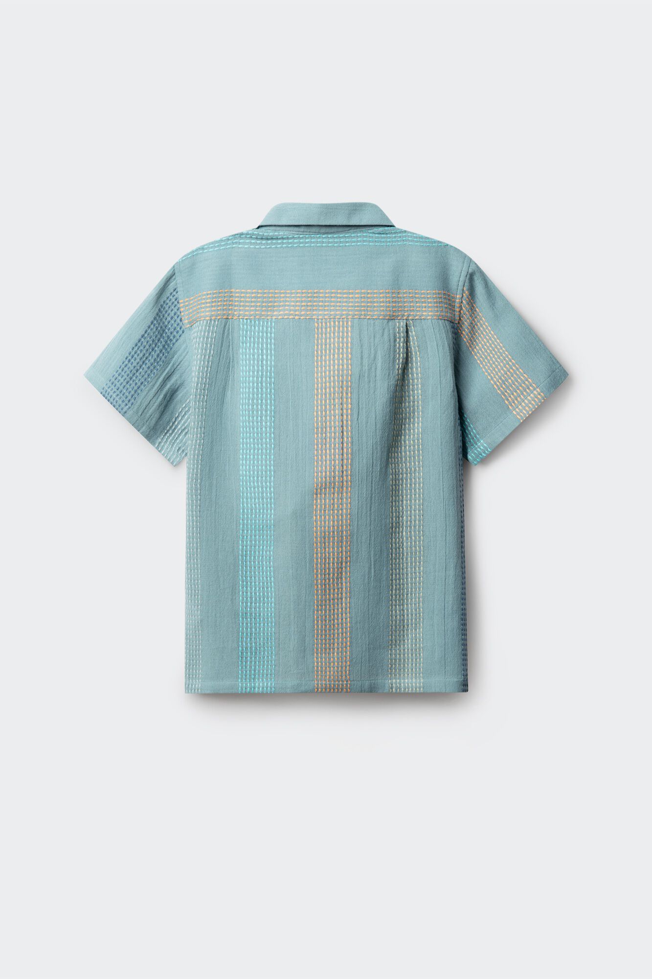 Springfield Kids Camisa manga corta bordado rayas ni&ntilde;o