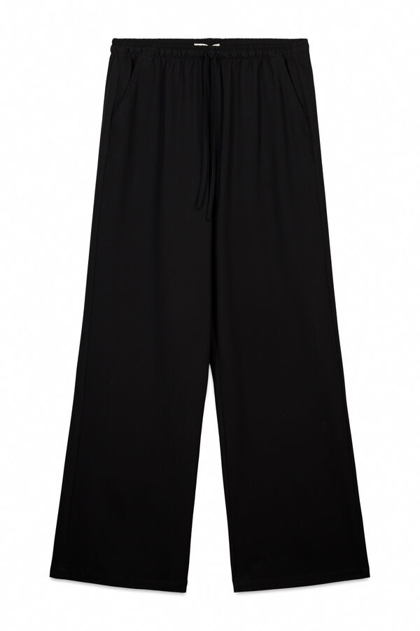 Springfield Pantalone jogger Crna