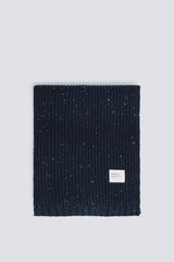 Springfield Bufanda canal&eacute; neps azul