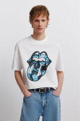 Springfield Majica Rolling Stones Bež